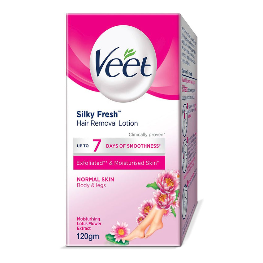 Veet Hair Removing Lotion Normal 120g, Lotion & Cream, Veet, Chase Value