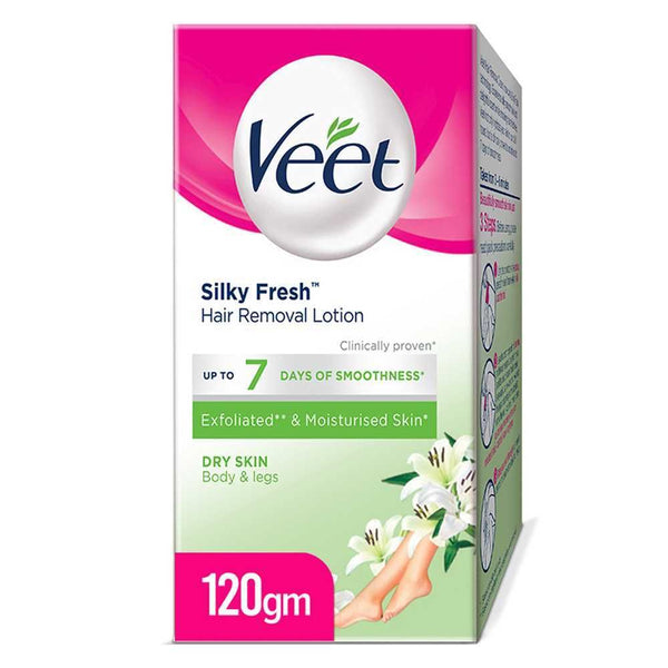 Veet Hair Removing Lotion Dry 120g, Lotion & Cream, Veet, Chase Value