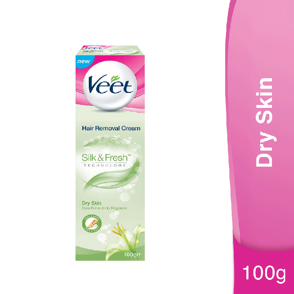 Veet Removal Cream Dry Skin 100gm, Lotion & Cream, Veet, Chase Value