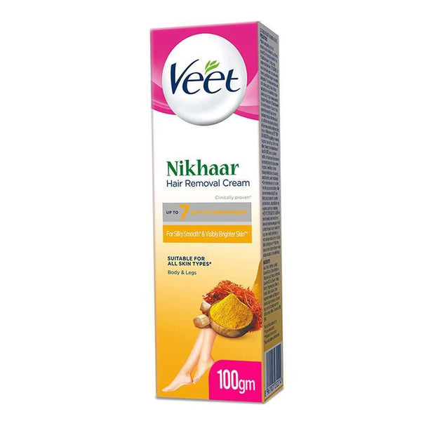 Veet Removal Cream Normal Skin Yellow 100gm, Lotion & Cream, Veet, Chase Value