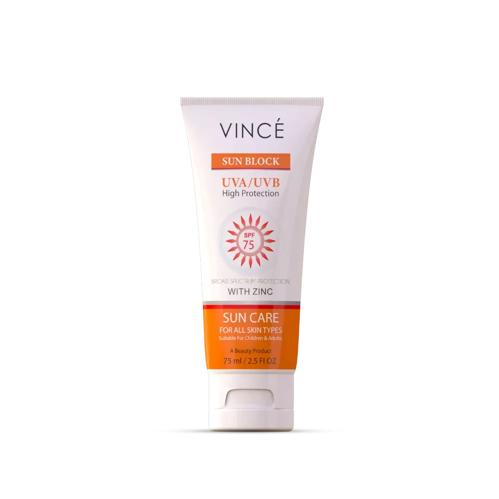Vince Sun Block Spf-75 80ml, Sunscreens, Vince, Chase Value