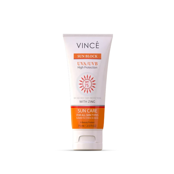 Vince Sun Block Spf-75 80ml, Sunscreens, Vince, Chase Value