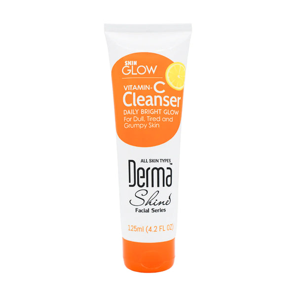 Derma Shine Skin Glow Vitamin C Face Cleanser 125ml, Face Washes, Derma Shine, Chase Value