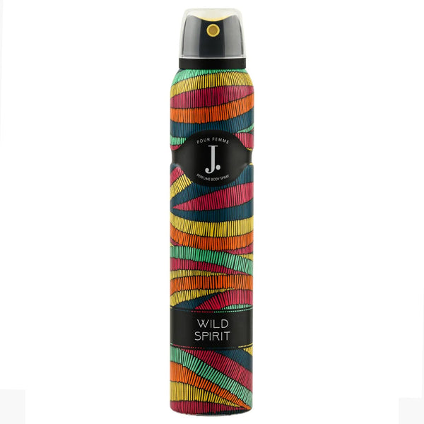 J. Body Spray Wild Spirit For Women - 200Ml, Women Body Spray & Mist, J., Chase Value