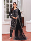 Dr Haris Winter Luxe Karandi Embroidered 3 Pc  Suit