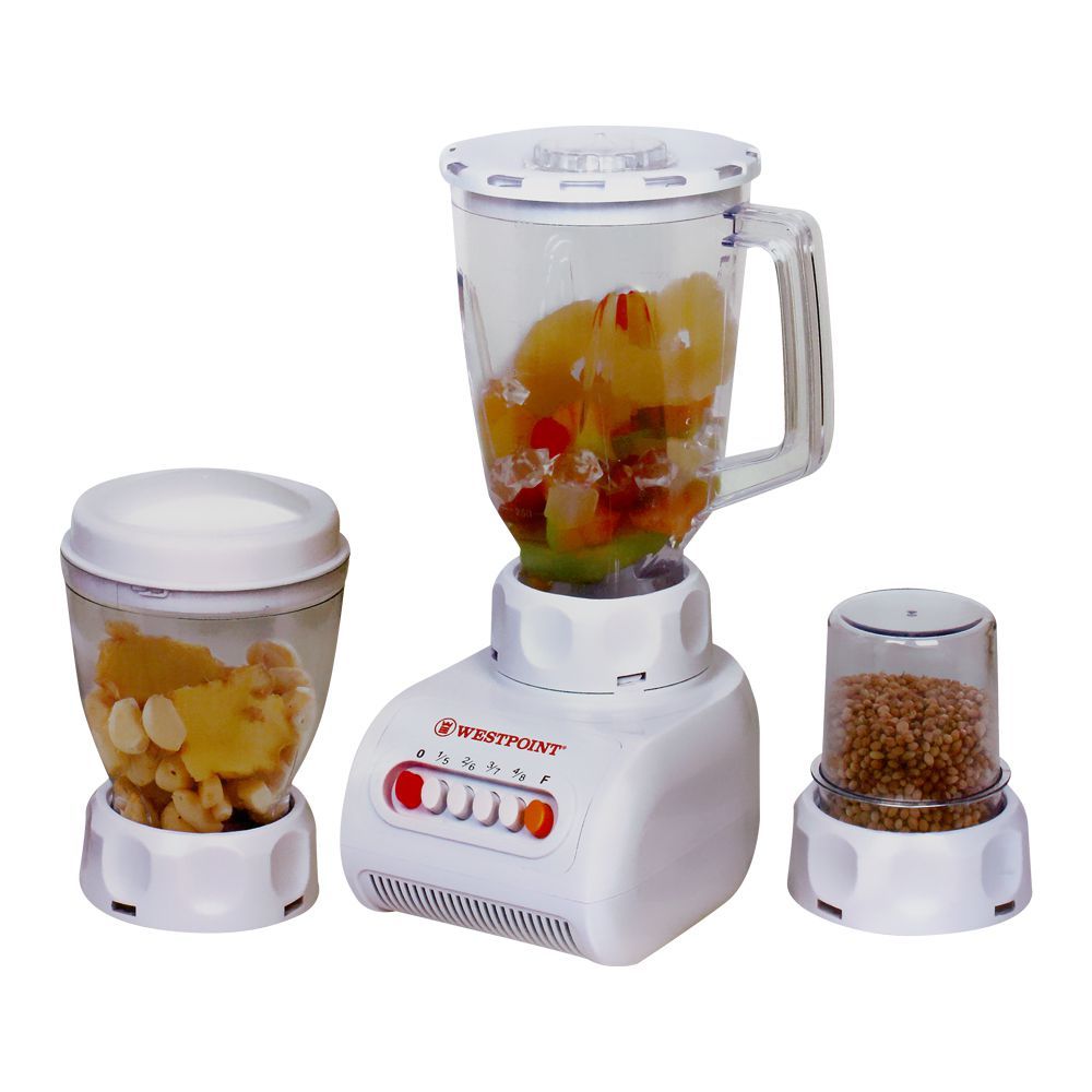 West Point 3-In-1 Blender, Grinder & Chopper, 350W, WF-949, Chopper, Westpoint, Chase Value