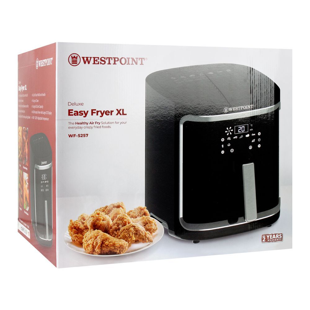 West Point Deluxe Air Fryer, 1900W, WF-5257, Microwave & Oven, Westpoint, Chase Value