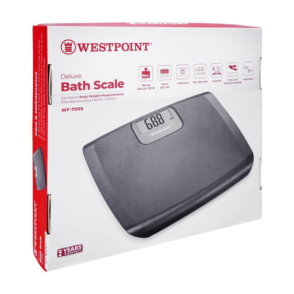 West Point Deluxe Bath Scale, WF-7005, Personal Care, Westpoint, Chase Value