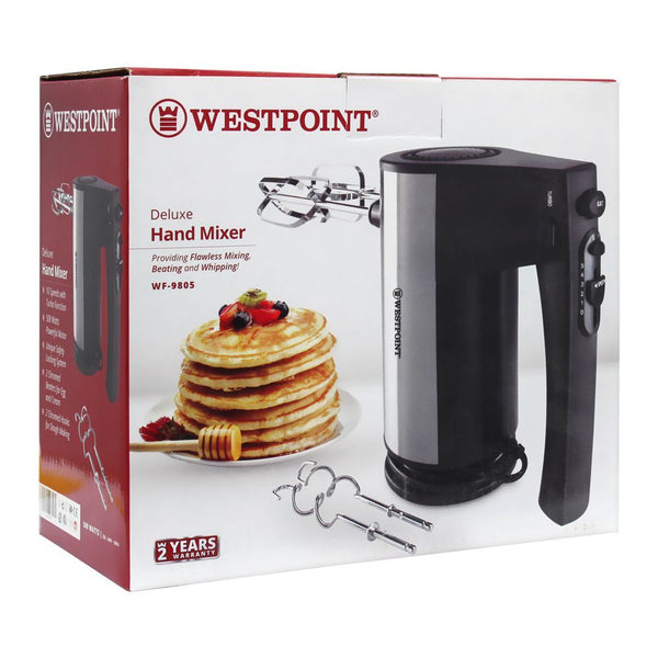 WestPoint Deluxe Hand Mixer, 10-Speed, 500W, WF-9805, Juicer Blender & Mixer, Westpoint, Chase Value