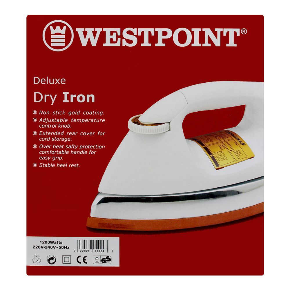 West Point Dry Iron WF-84 B, Iron & Streamers, Westpoint, Chase Value