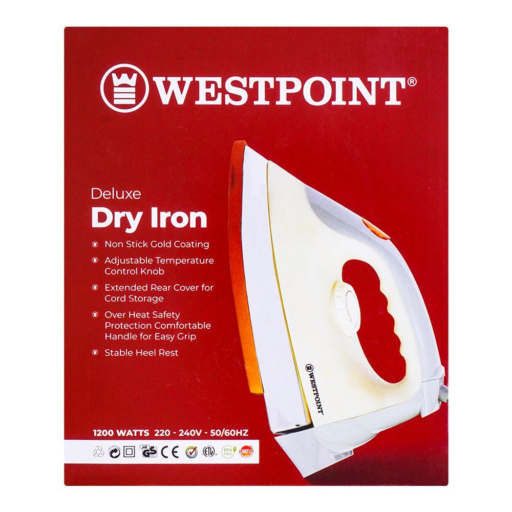 West Point Dry Iron WF-86 B, Iron & Streamers, Westpoint, Chase Value