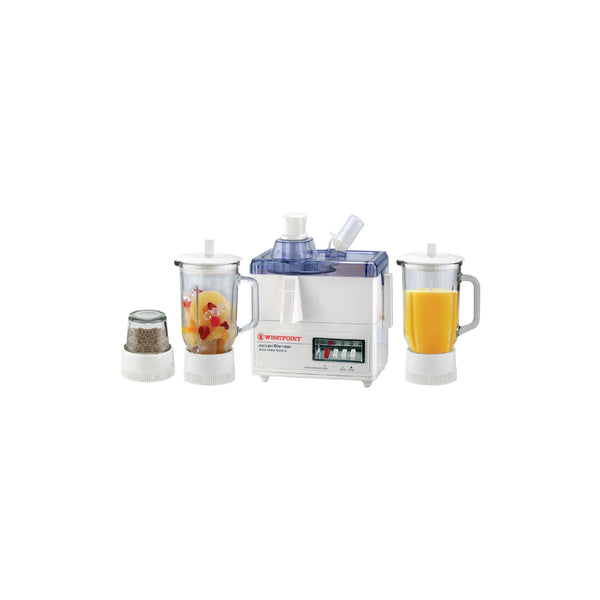 West Point Juicer, 2 Blenders & Dry Mill (3 IN 1) WF-2409, Juicer Blender & Mixer, West Point, Chase Value