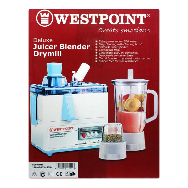 West Point Juicer, Blender & Grinder Set 7201, Juicer Blender & Mixer, West Point, Chase Value