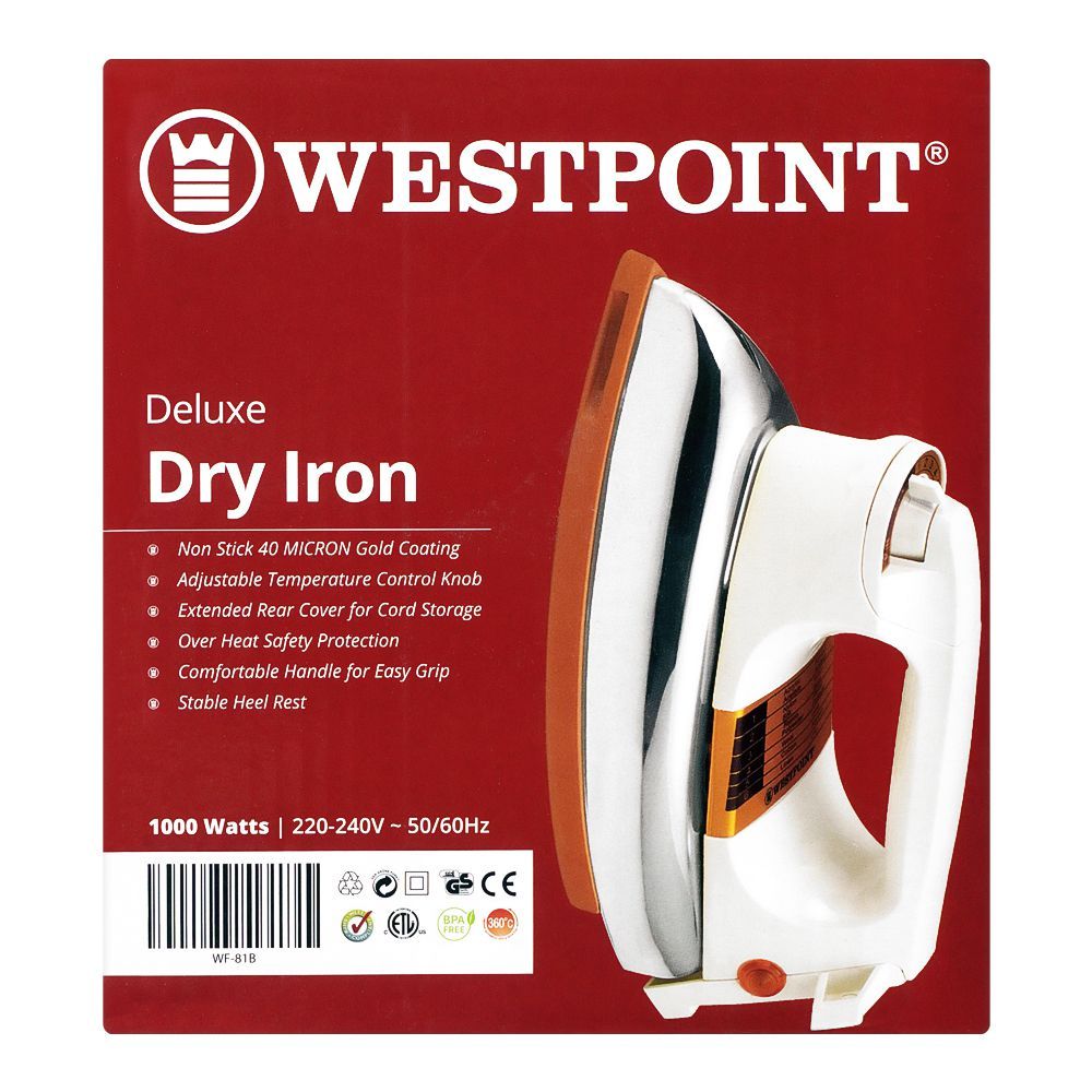 Westpoint Dry Iron WF-81 B, Iron & Streamers, Westpoint, Chase Value