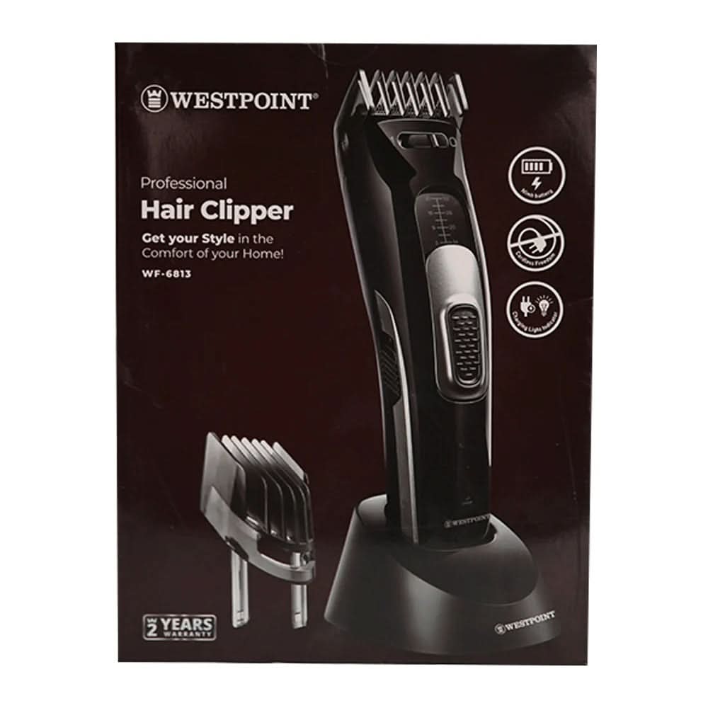 Westpoint Hair Clipper WF-6813, Shaver & Trimmers, Westpoint, Chase Value