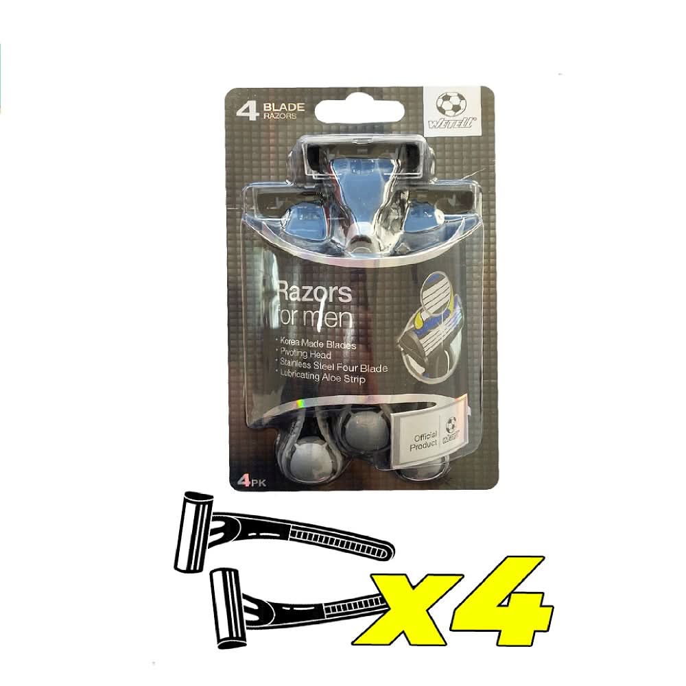 Wetell Shaving Razor For Men Pack Of 4 – Chase Value