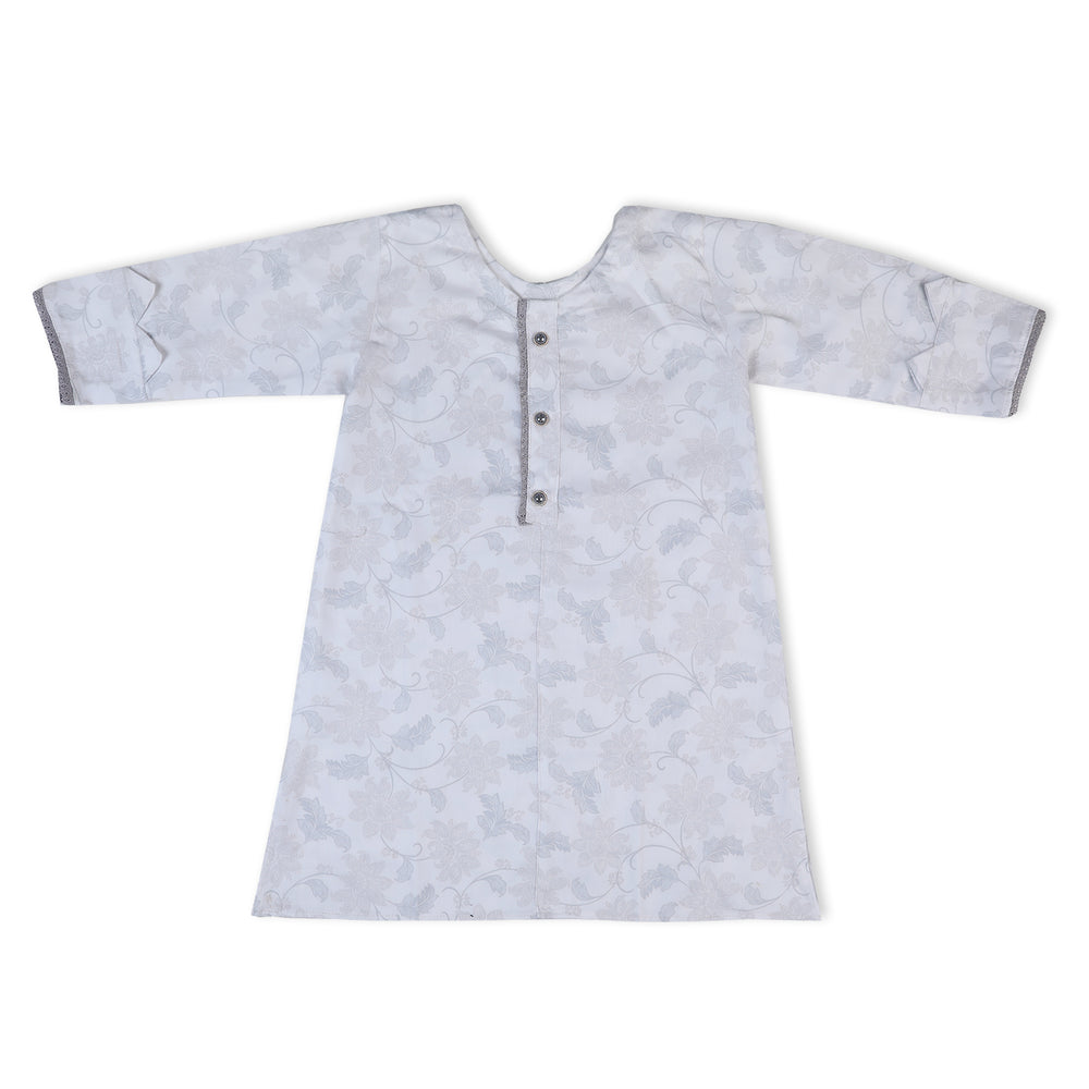 Girls Cotton 2Pcs Shalwar Suit - White, Girls Shalwar Kameez, Chase Value, Chase Value