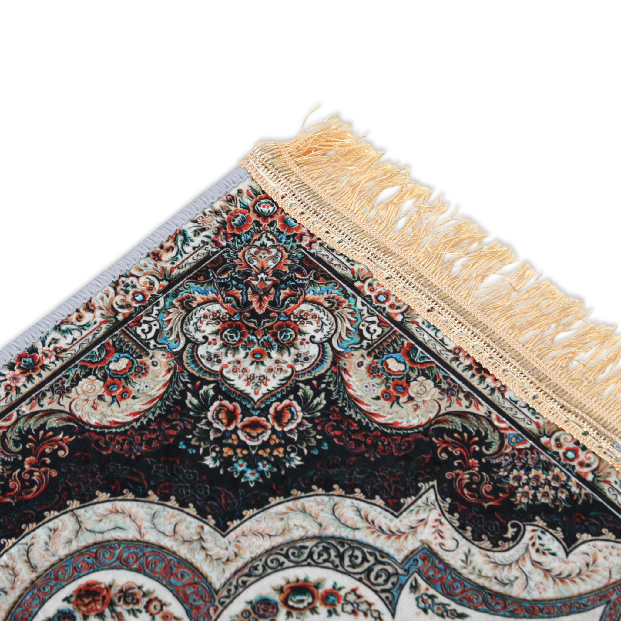 Kashan Persian Rug Medium - 50*68 - White, Mats, Chase Value, Chase Value