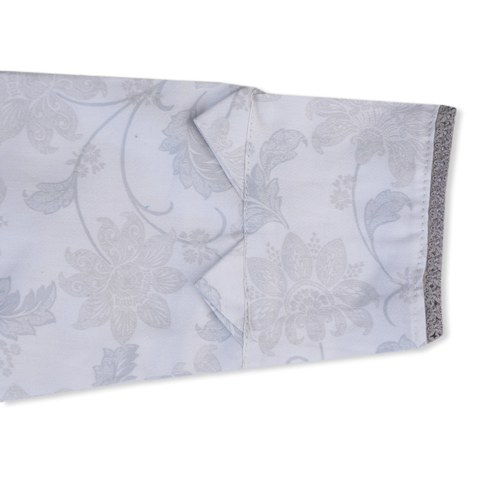 Girls Cotton 2Pcs Shalwar Suit - White, Girls Shalwar Kameez, Chase Value, Chase Value