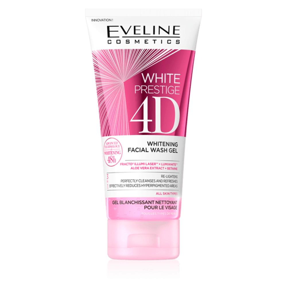 Eveline Whitening Facial Wash Gel – 100ml, Skin Treatments, Eveline, Chase Value