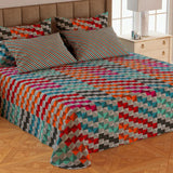 5Pcs Double Bedsheet Set - Y11, Double Size Bed Sheet, Chase Value, Chase Value