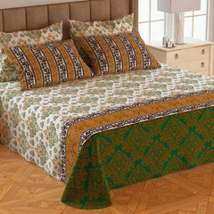 5Pcs Double Bedsheet Set - Y2, Double Size Bed Sheet, Chase Value, Chase Value