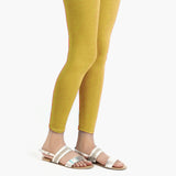Women's  Plain Tights - Yellow, Women Pants & Tights, Chase Value, Chase Value