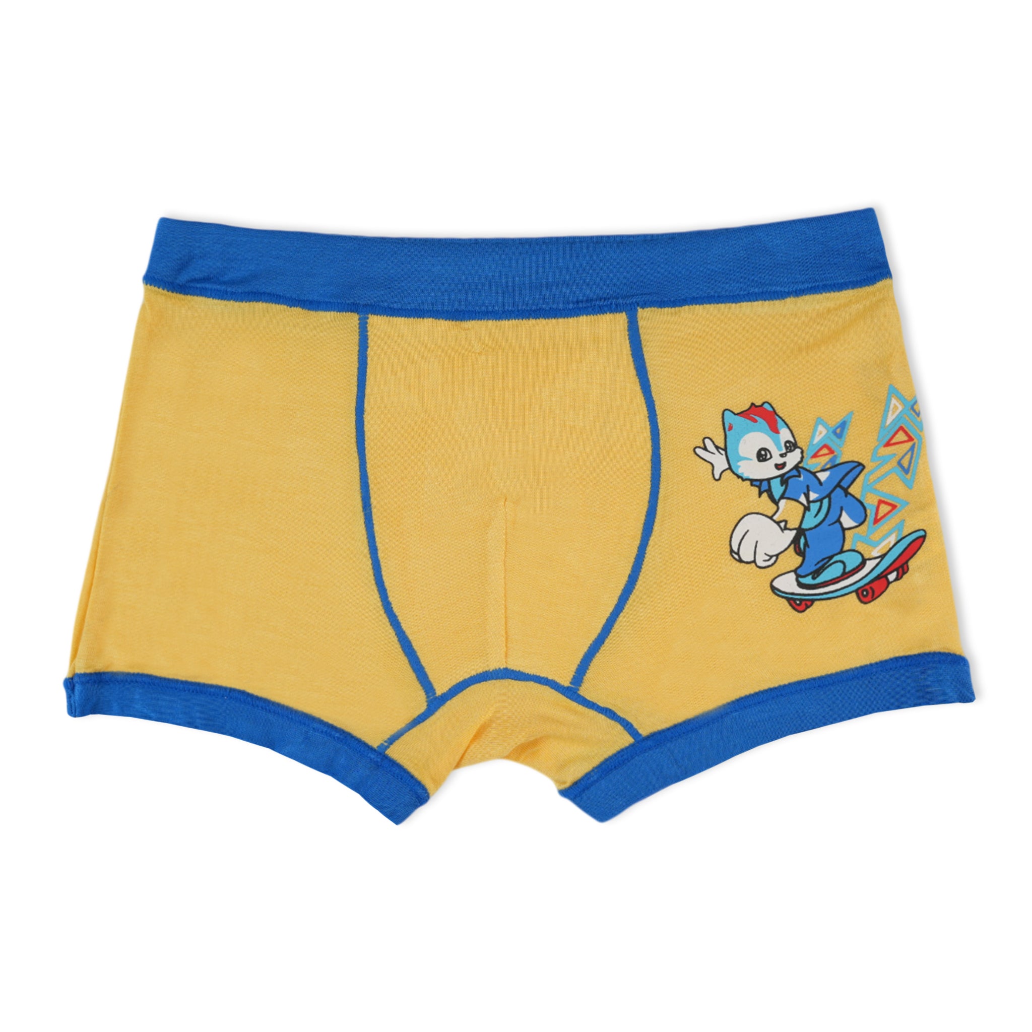 Boys Boxer - Yellow, Boys Underwear, Chase Value, Chase Value