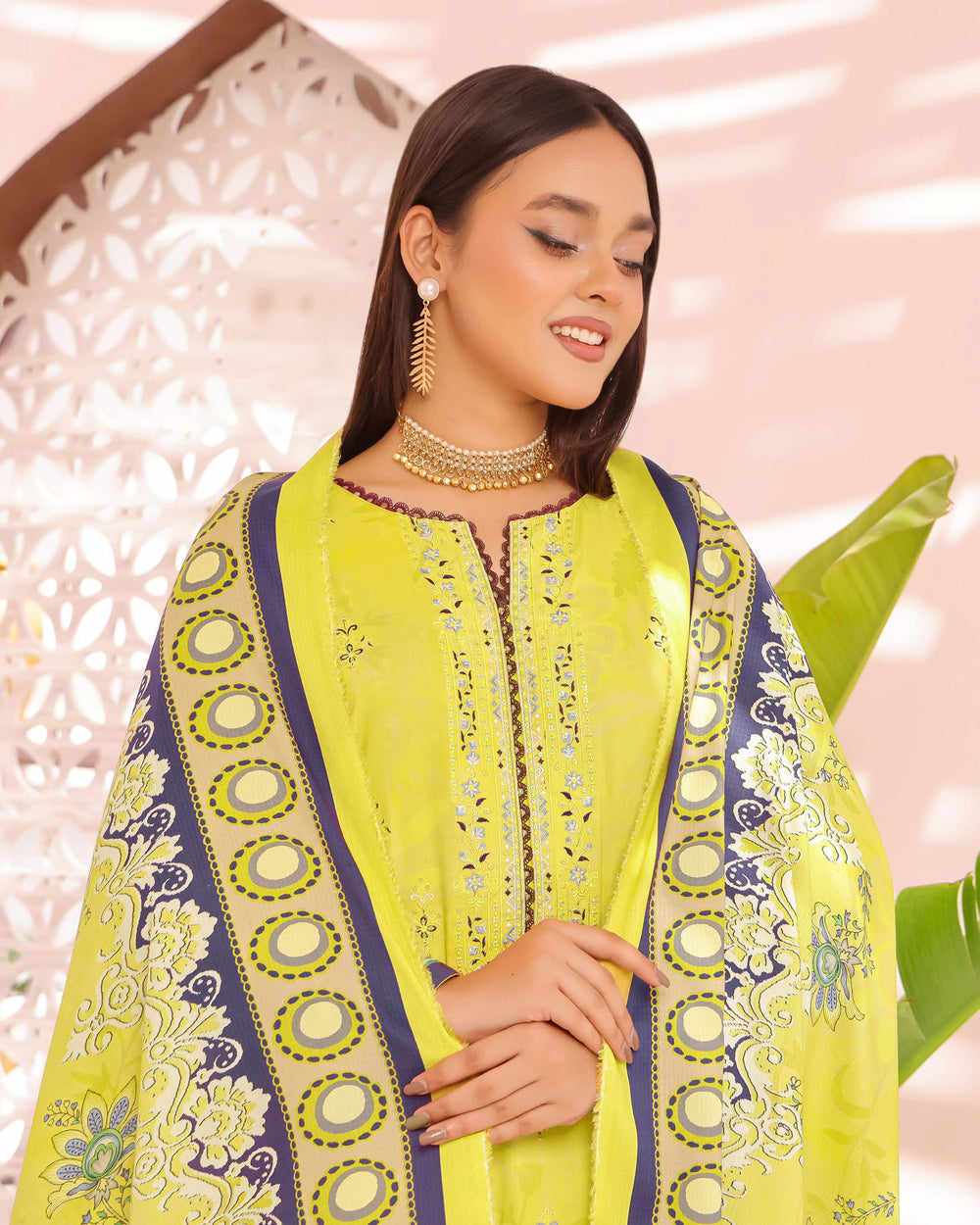 Zartaj By RA-Bin Hameed Emboridered Linen Unstitched 3Pcs Suit - 10, Women, 3Pcs Shalwar Suit, Rana Arts, Chase Value