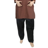 Men's PC Cotton Shalwar - Black, Men's Shalwars, Chase Value, Chase Value