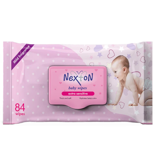 Nexton Baby Wipes - 84Pcs