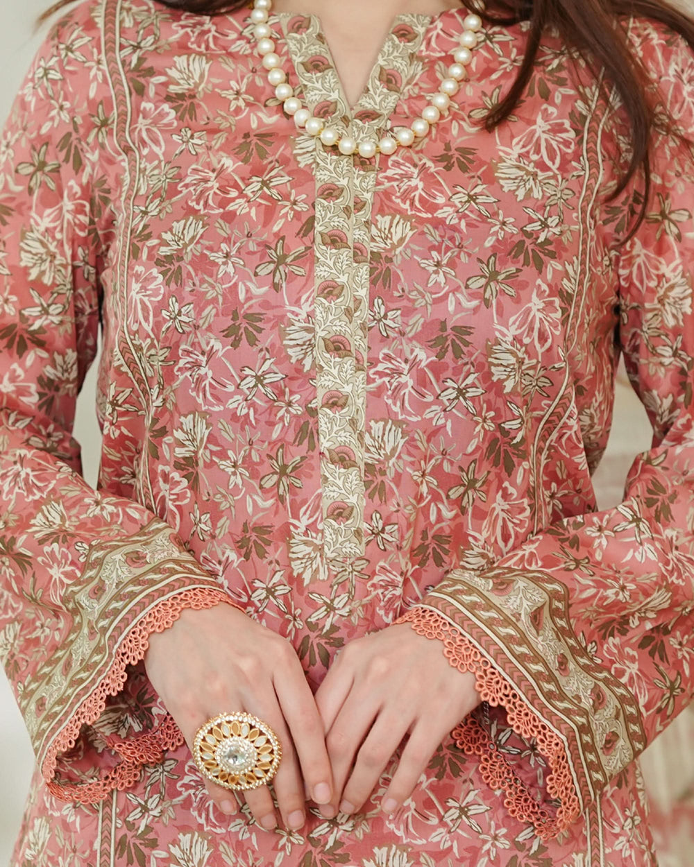 DAMAN By Vs Textile Exclusive Lawn Printed 3-PCS Unstitched Suit - 729, Women, 3Pcs Shalwar Suit, Chase Value, Chase Value