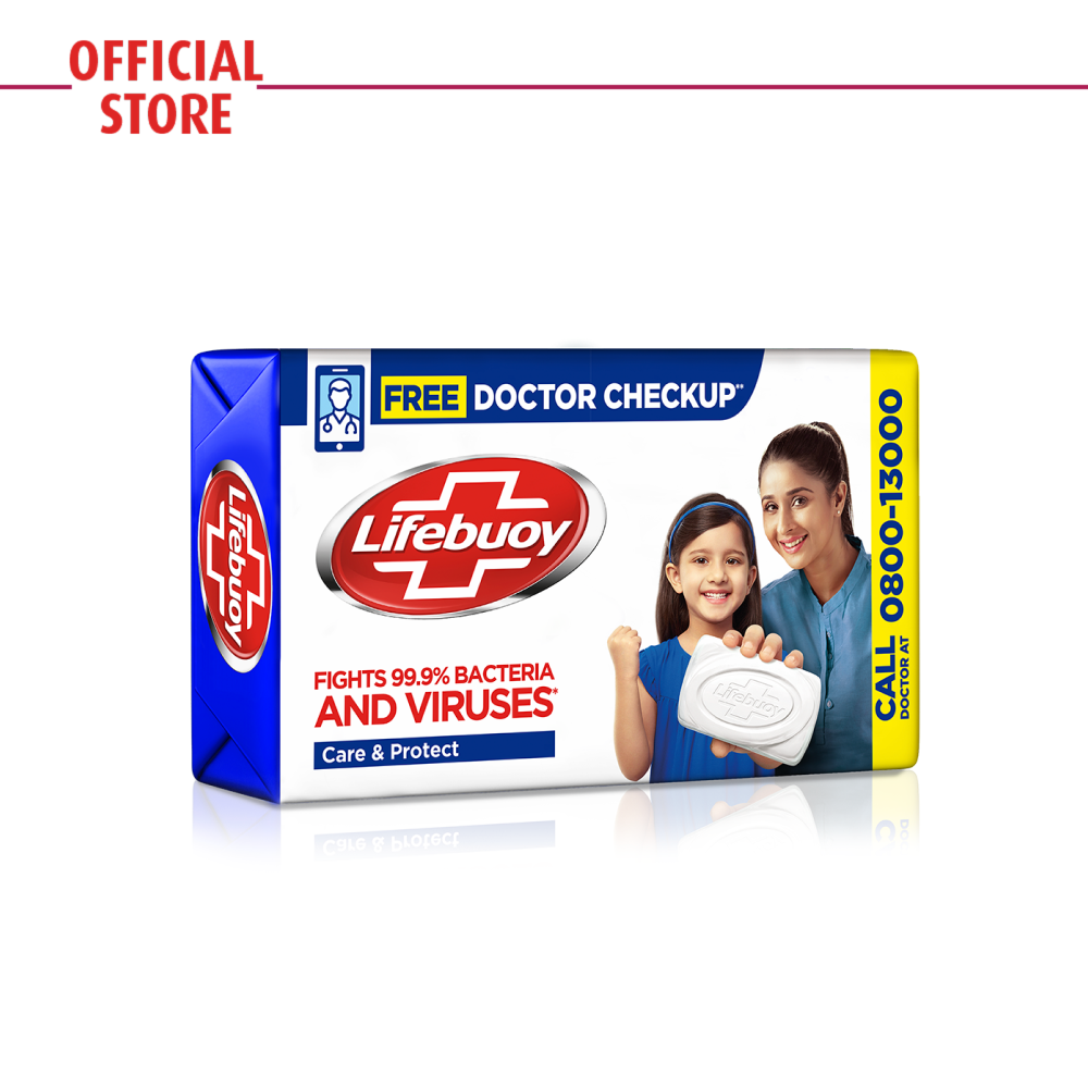 Lifebuoy Care & Protect Soap - 128g, Soaps, Lifebuoy, Chase Value