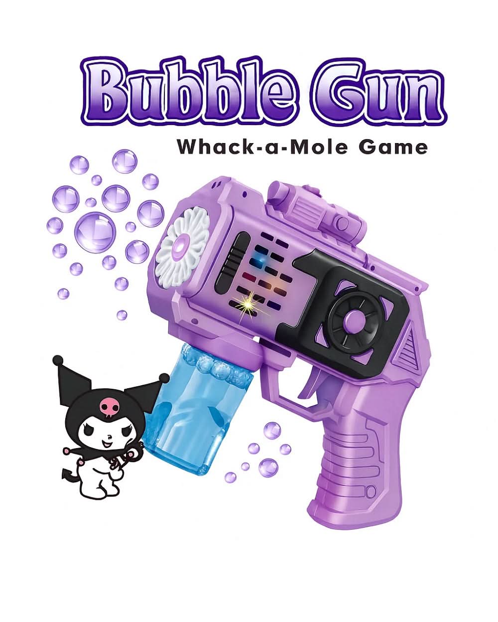 Battery Operated Bubble Gun, Weapon Toys, Chase Value, Chase Value