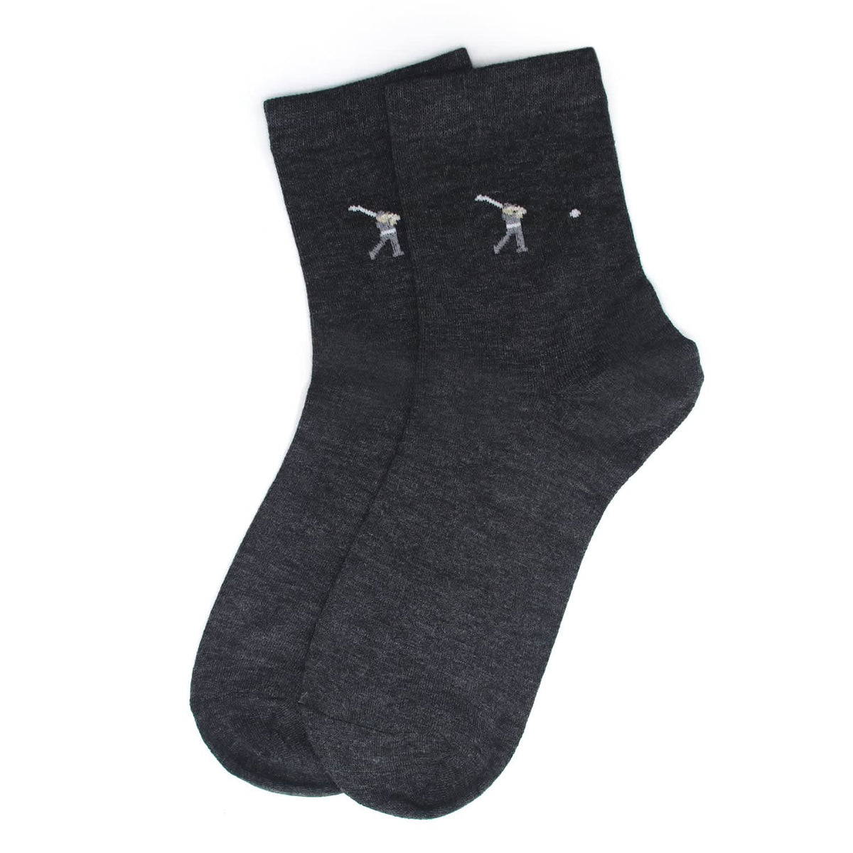 Men's Long Ankle Socks - Grey, Men's Socks, Chase Value, Chase Value