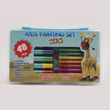 Colour Kit 48 Pcs - Multi Color, Pencil Boxes & Stationery Sets, Chase Value, Chase Value