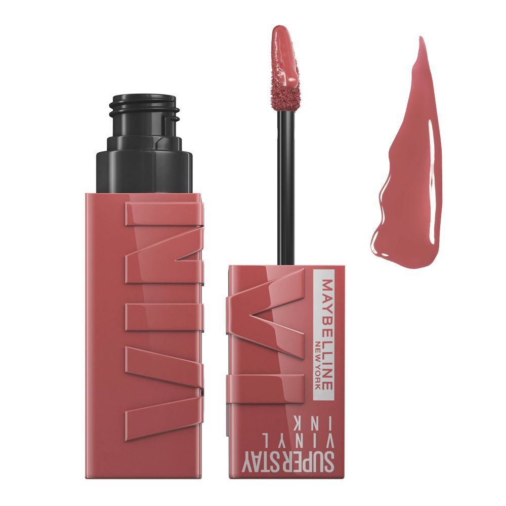 Maybelline New York Superstay Vinyl Ink Longwear Liquid Lipstick, 35, Cheeky, Lipstick, Maybelline, Chase Value