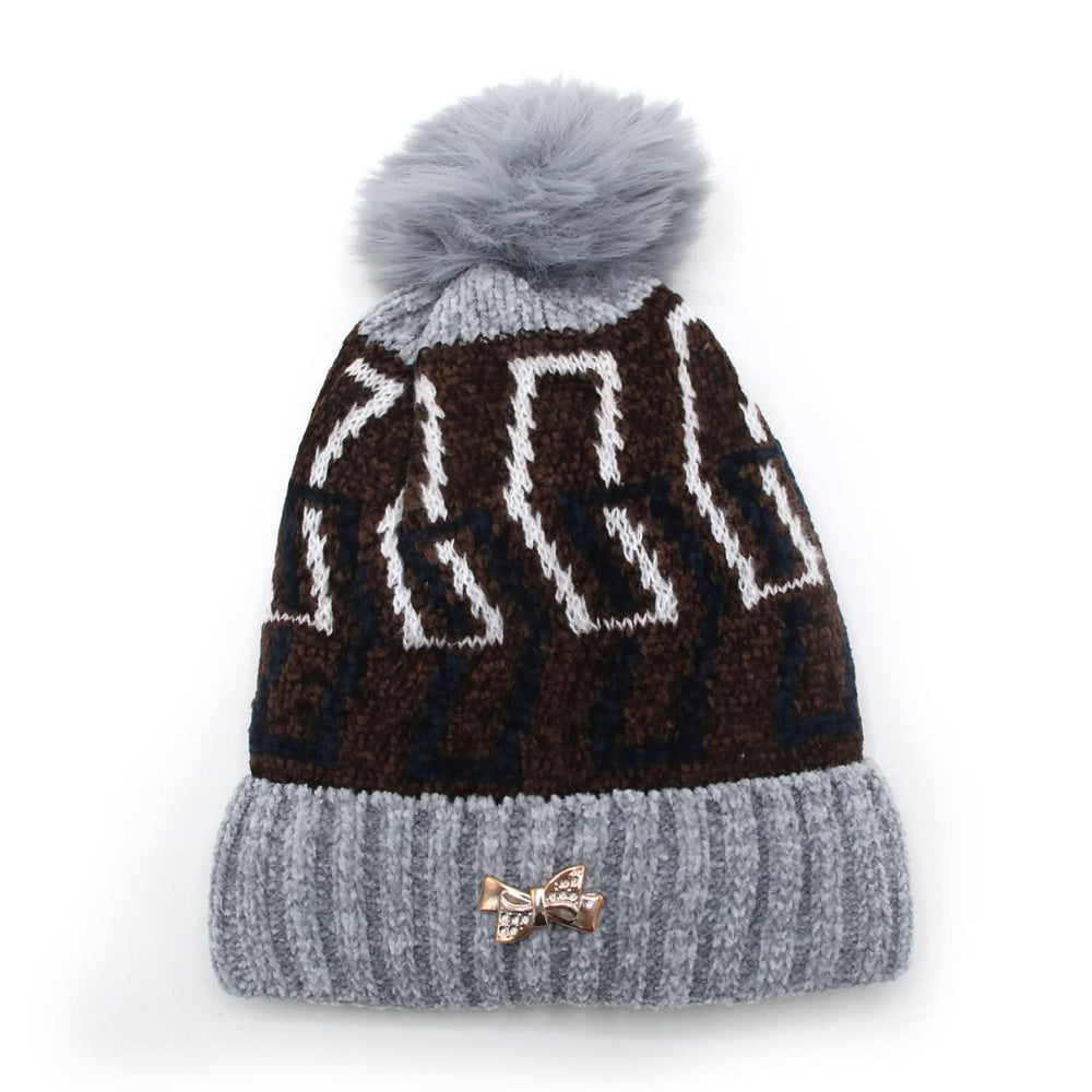 Women's Woolen Cap - Grey, Women Caps & Hats, Chase Value, Chase Value