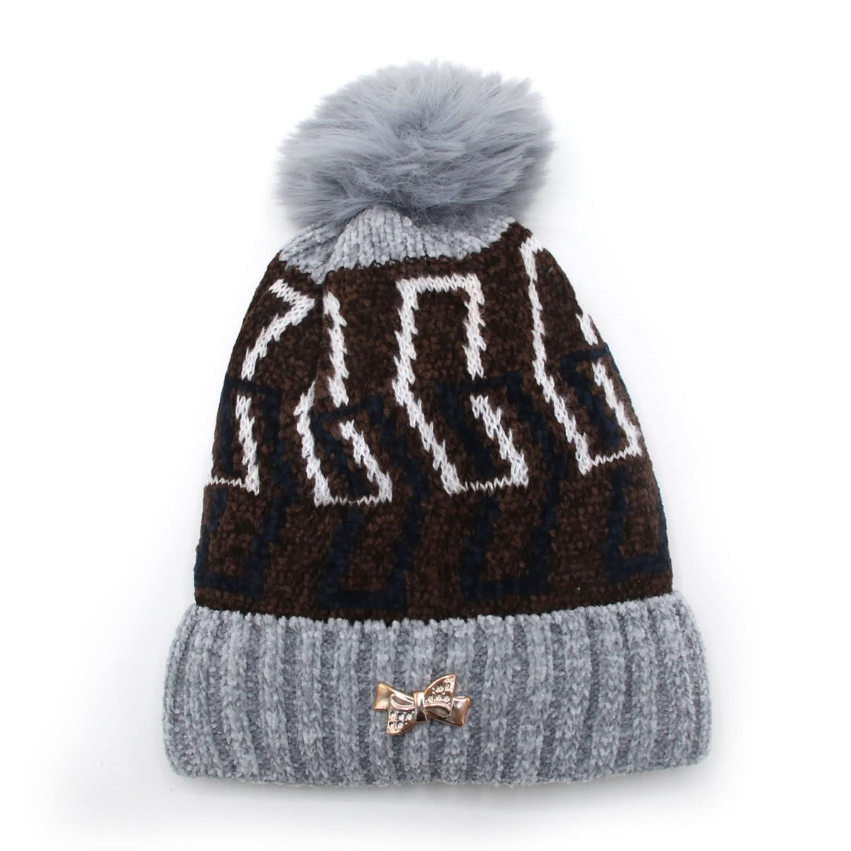 Women's Woolen Cap - Grey, Women Caps & Hats, Chase Value, Chase Value