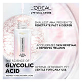 L'Oreal Paris Glycolic Bright Instant Glowing Serum, Reduces 57% Dark Spots, 30ml, Oils & Serums, Loreal, Chase Value