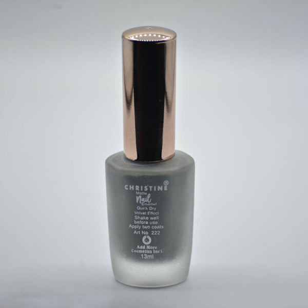 Christine Matte Nail Enamel Shade - 233, Nails, Christine, Chase Value