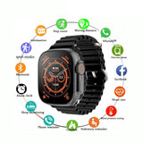 Smart Watch T10 Ultra 2 - Black, Smart Watches, Chase Value, Chase Value