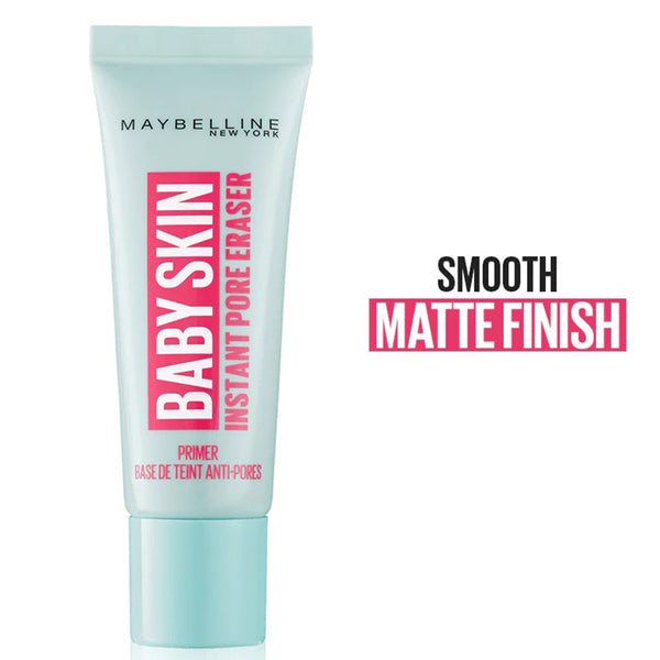 Maybelline - Baby Skin Pore Eraser Primer Base De Teint Anti-Pores, Face Primers, Maybelline, Chase Value