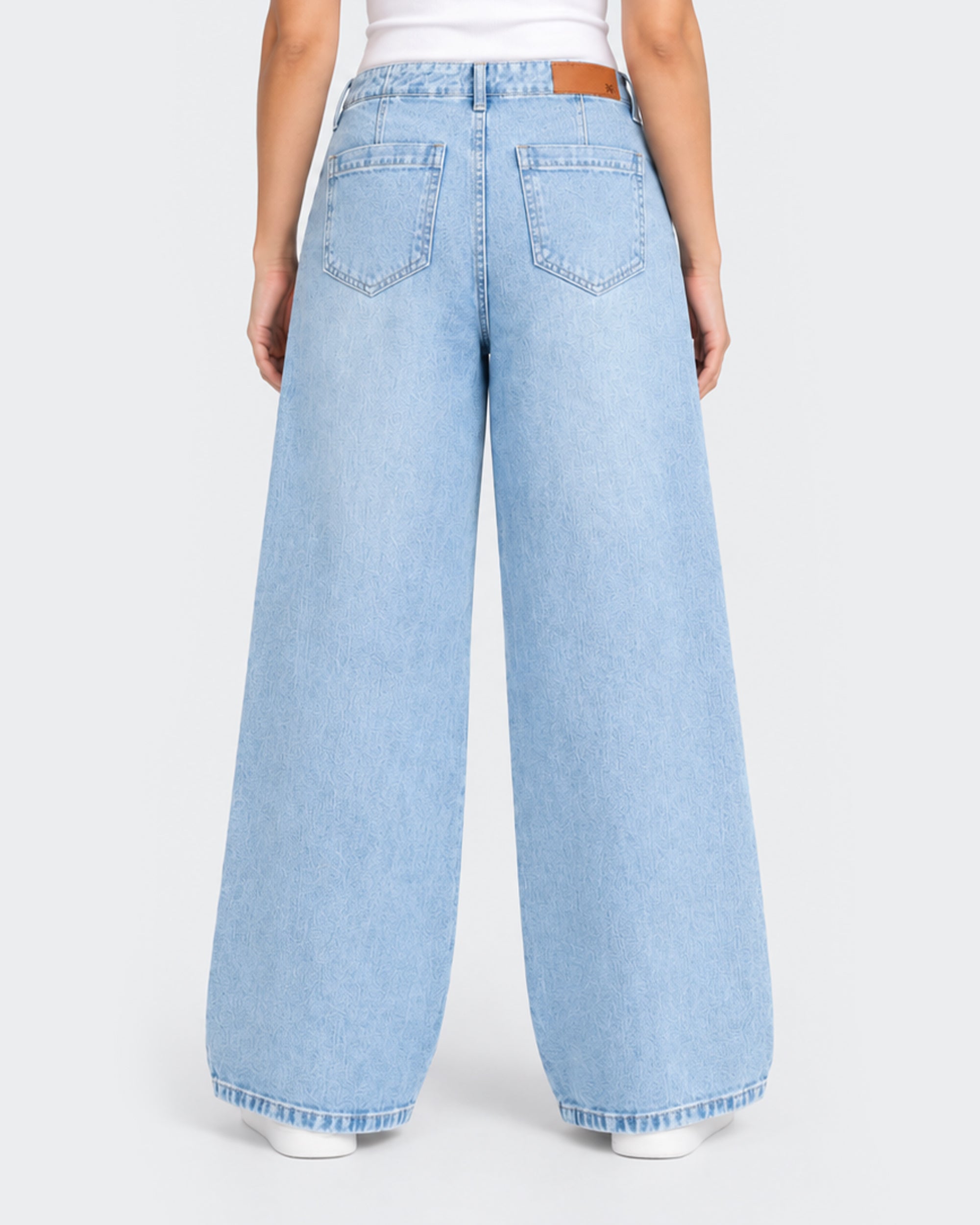 Eminent Women's Woven Denim Pants