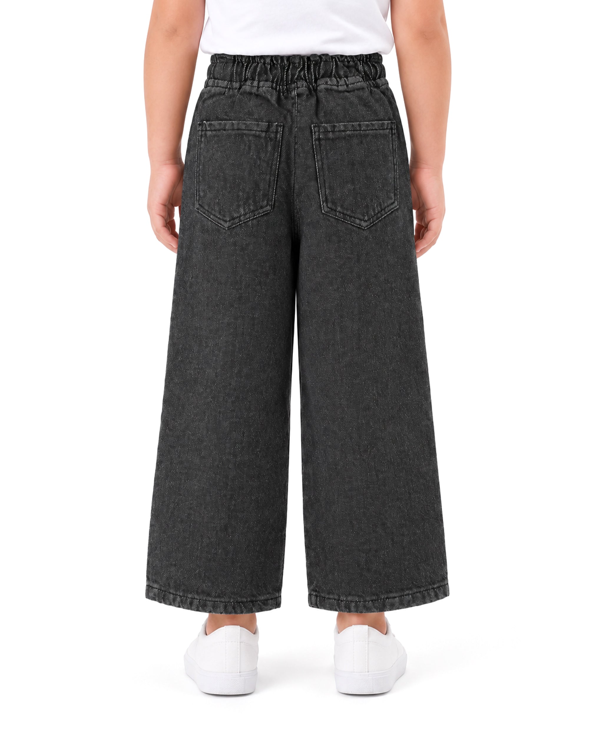 Girls Loose Fit Denim Pants