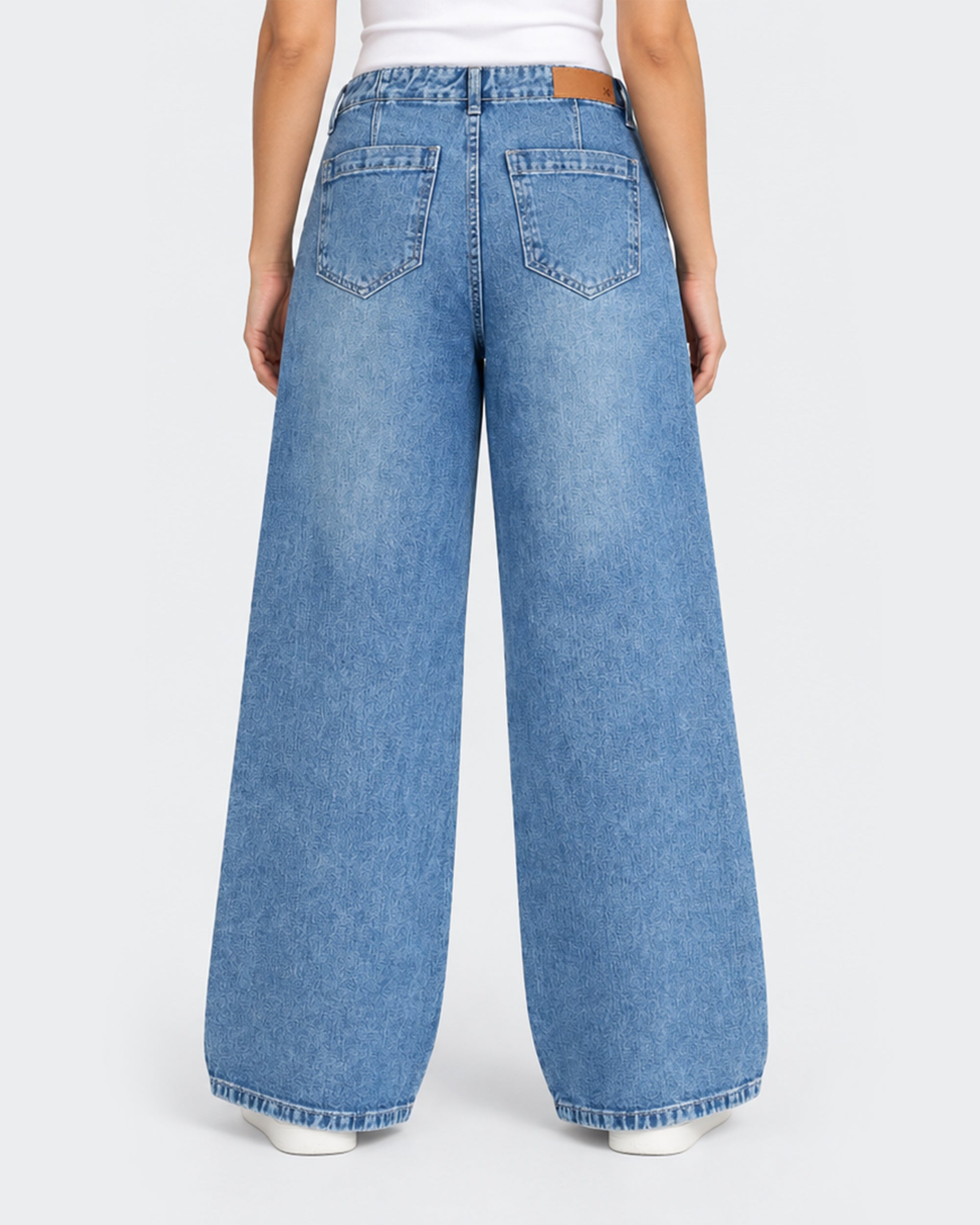 Eminent Women's Woven Denim Pants