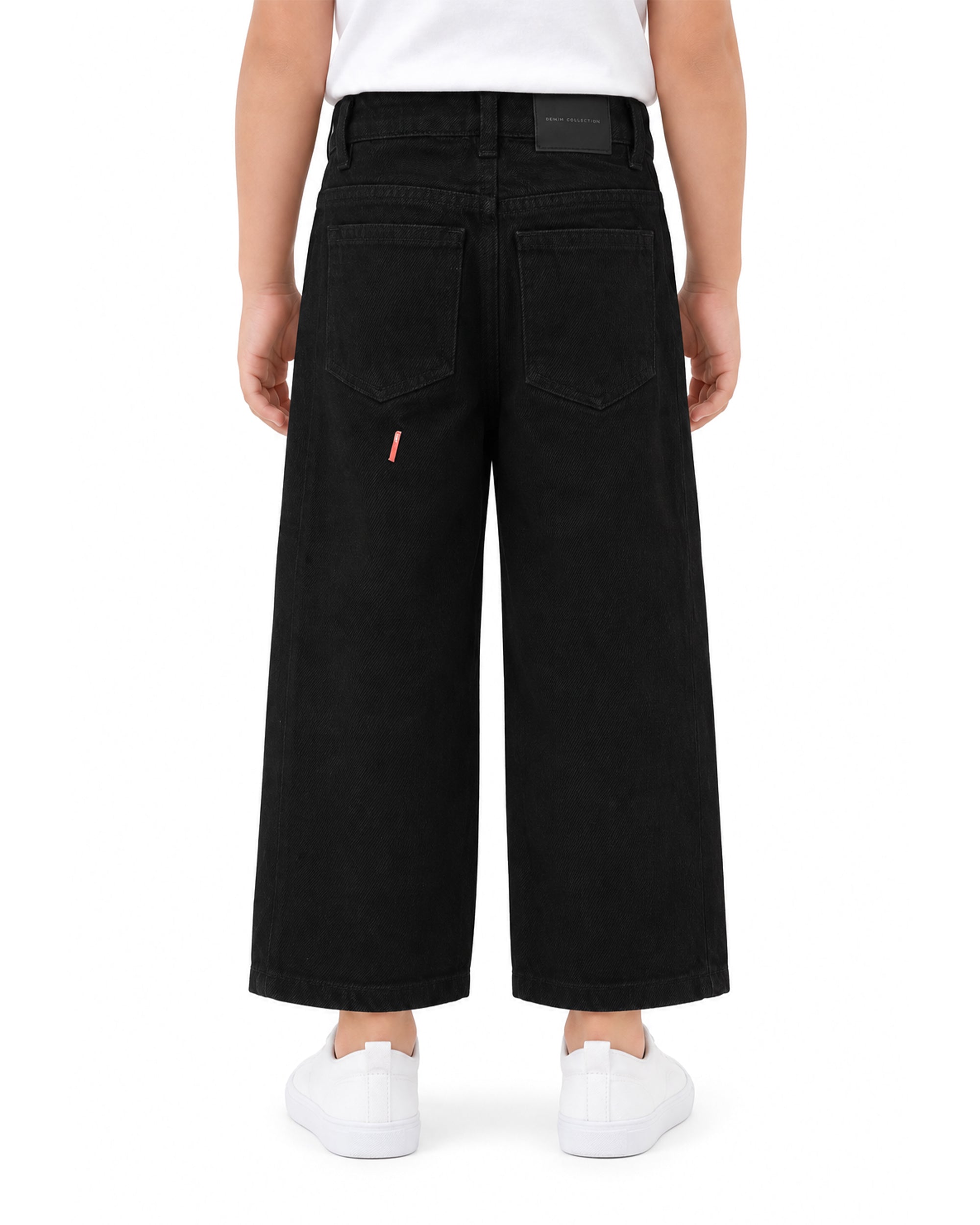 Girls Loose Fit Denim Pants