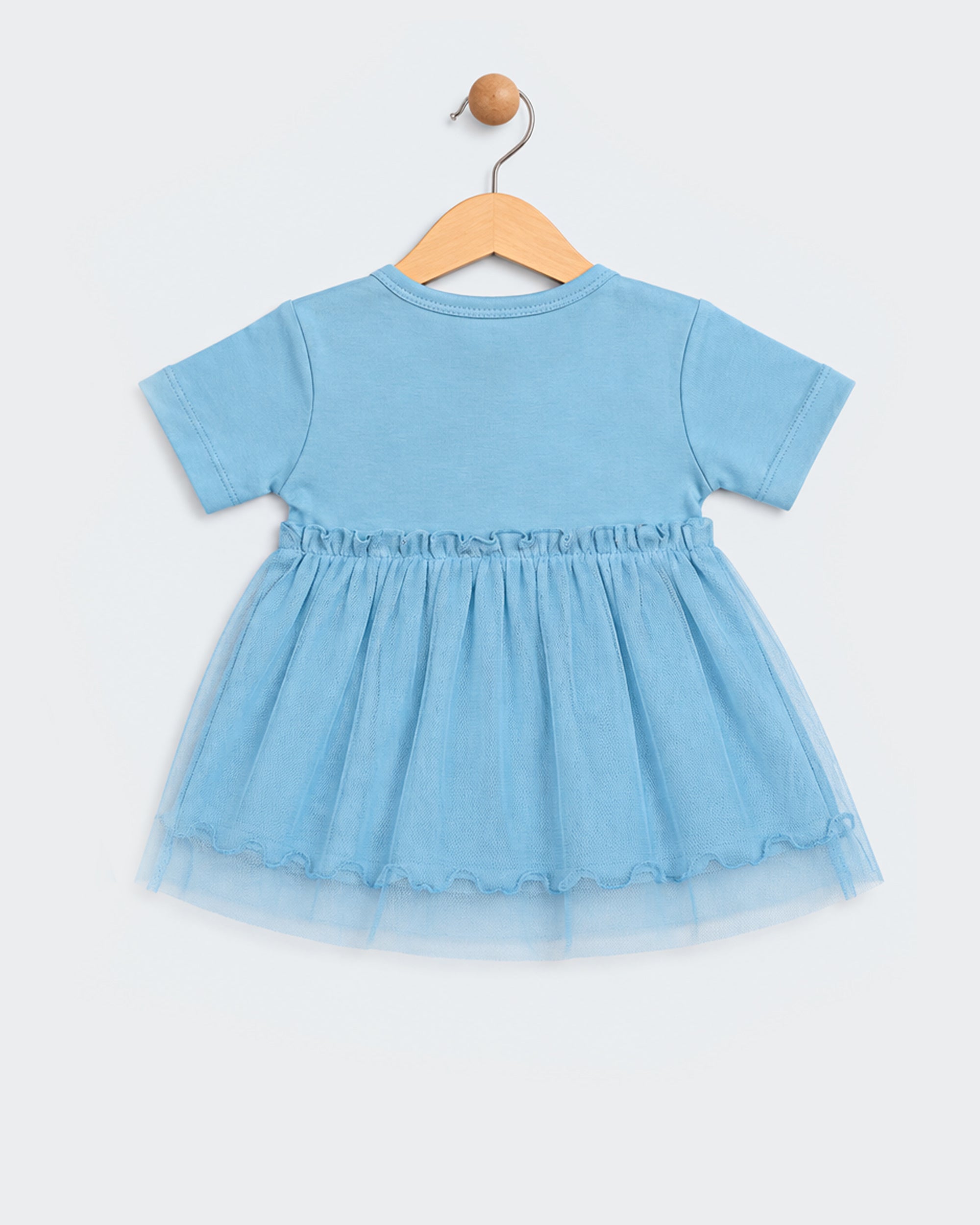 Eminent Newborn Girls Bunny Printed Frock