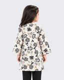 Eminent Girls Ethnic Fusion 1 Pc Printed Suit