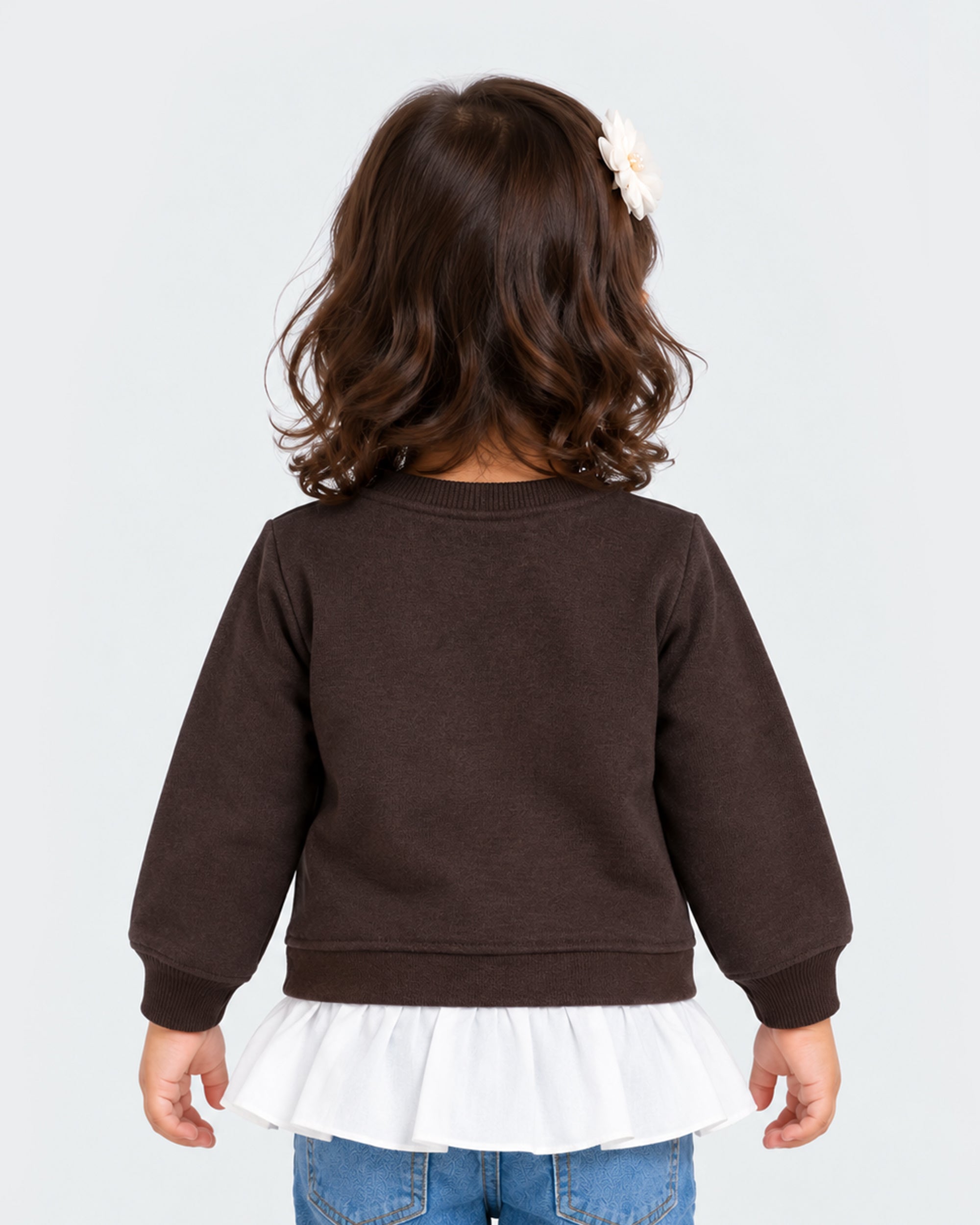 Eminent Girls Knitted Sweatshirt